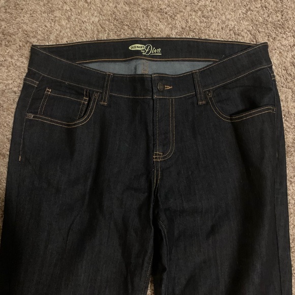 Women Old Navy Diva jeans size 12 long - Picture 1 of 3